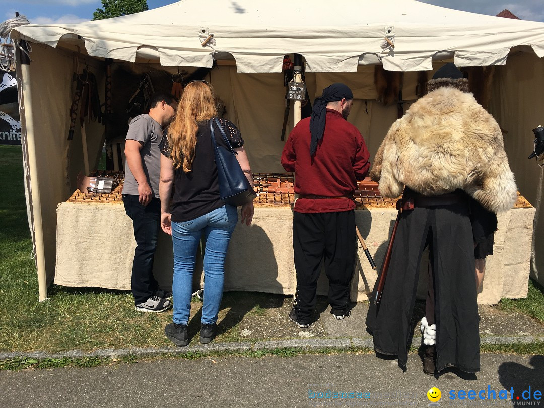 Mittelaltermarkt: Uhldingen am Bodensee, 25.05.2017