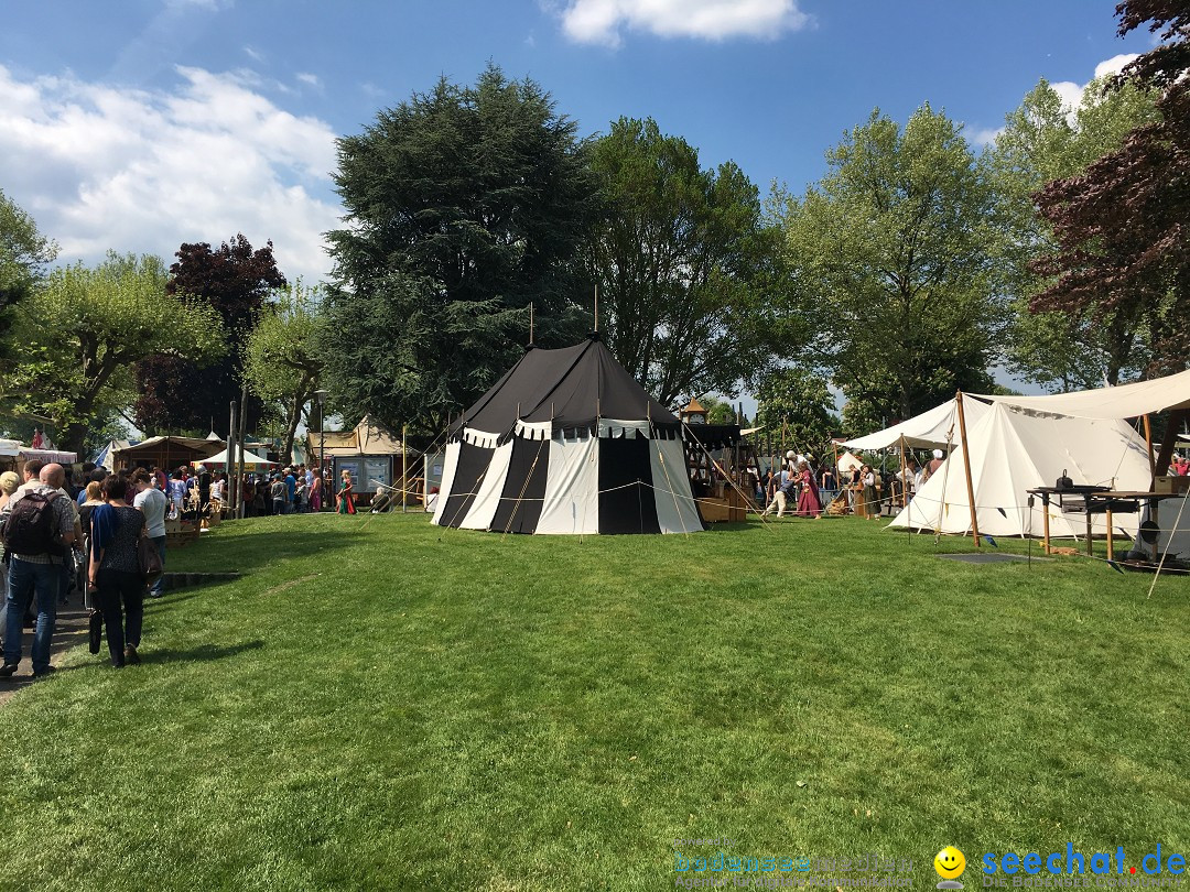 Mittelaltermarkt: Uhldingen am Bodensee, 25.05.2017