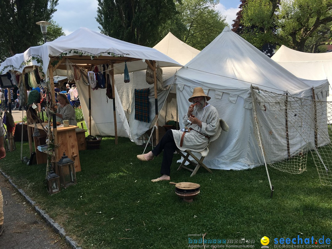 Mittelaltermarkt: Uhldingen am Bodensee, 25.05.2017