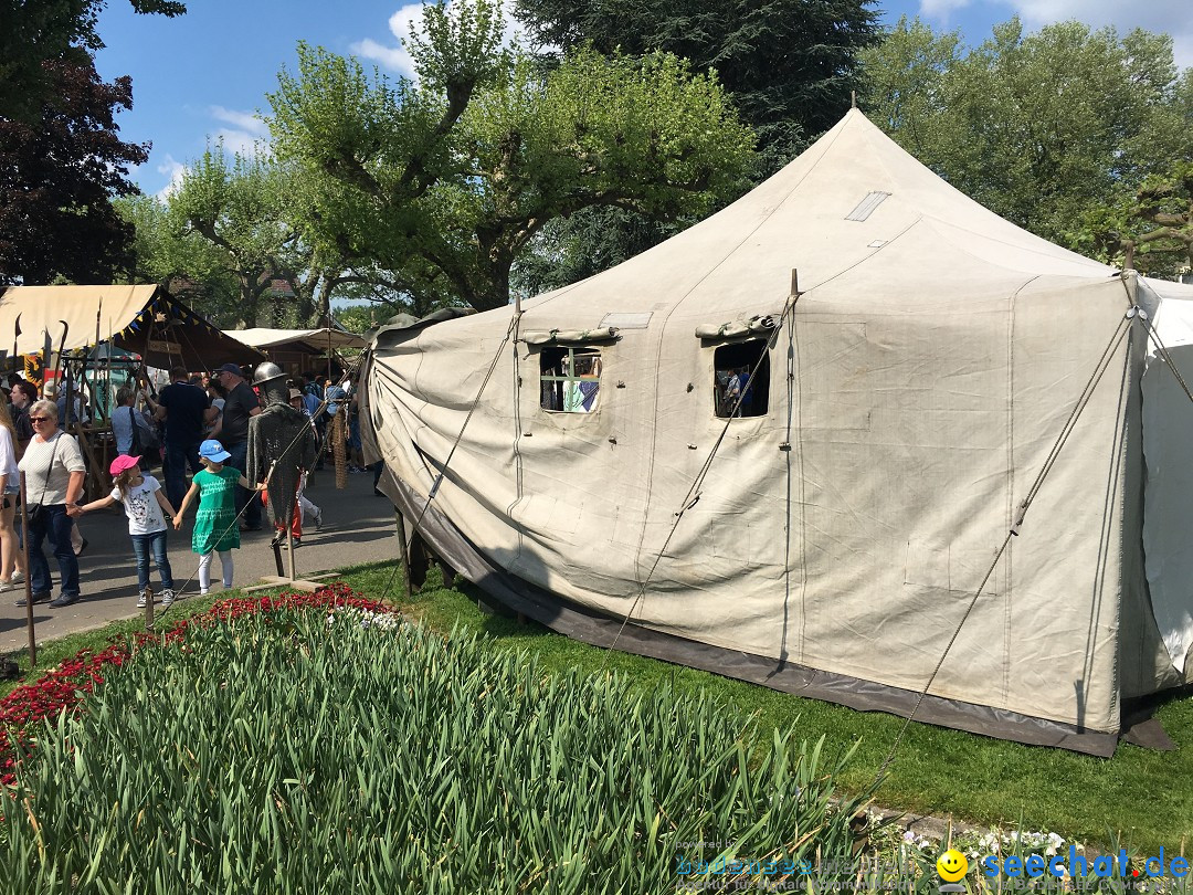 Mittelaltermarkt: Uhldingen am Bodensee, 25.05.2017