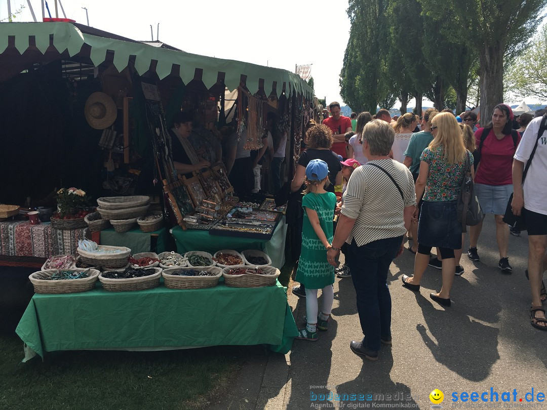 Mittelaltermarkt: Uhldingen am Bodensee, 25.05.2017