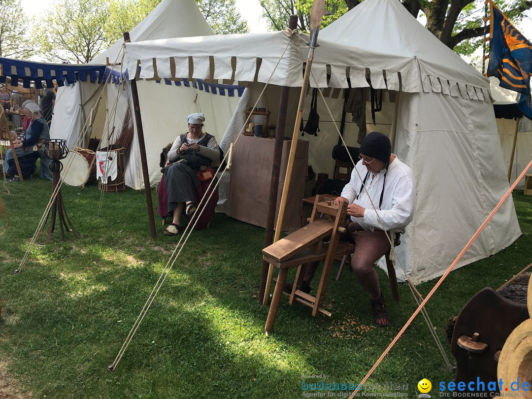 Mittelaltermarkt: Uhldingen am Bodensee, 25.05.2017