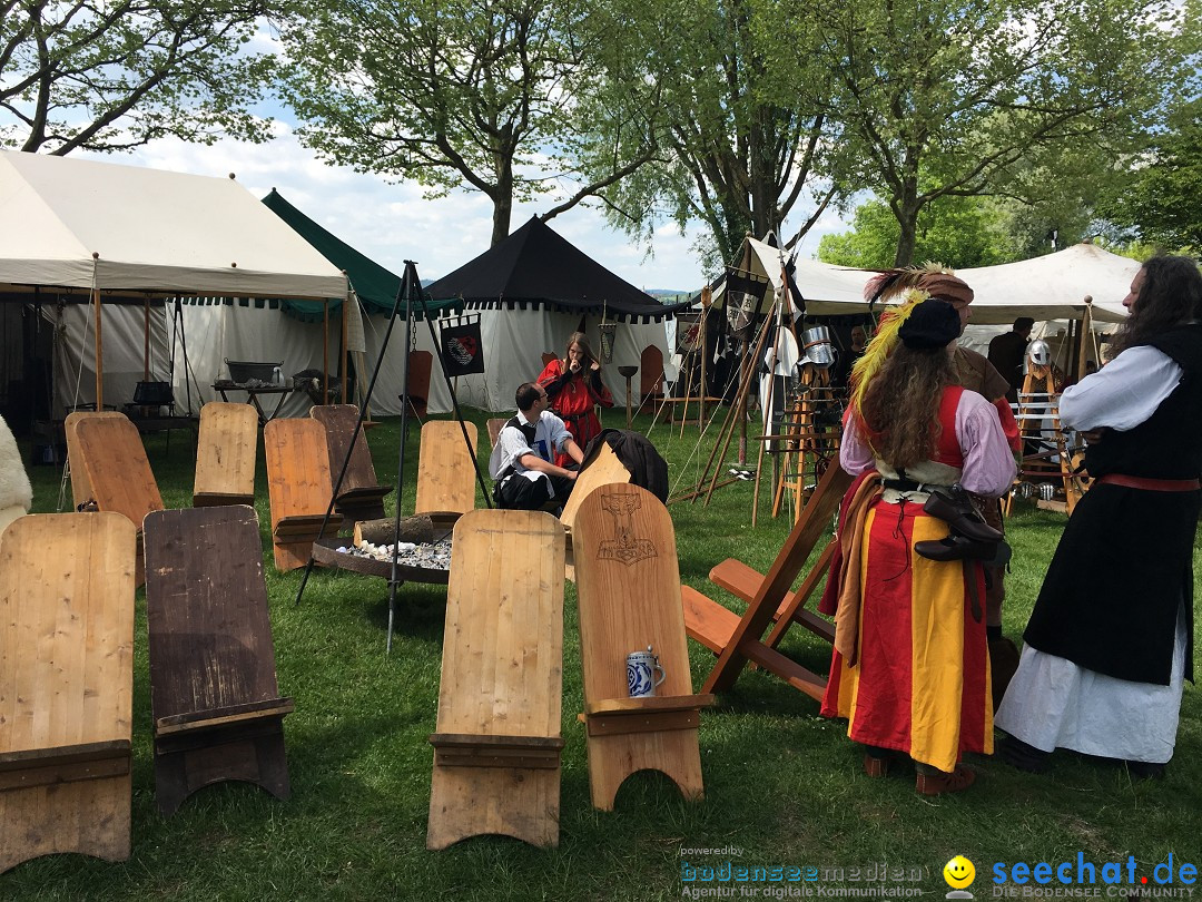 Mittelaltermarkt: Uhldingen am Bodensee, 25.05.2017