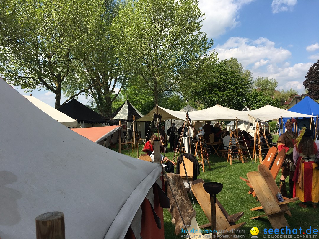 Mittelaltermarkt: Uhldingen am Bodensee, 25.05.2017