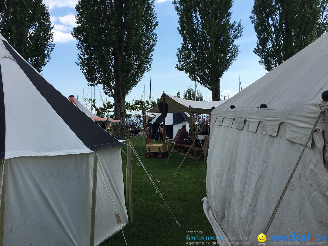 Mittelaltermarkt: Uhldingen am Bodensee, 25.05.2017