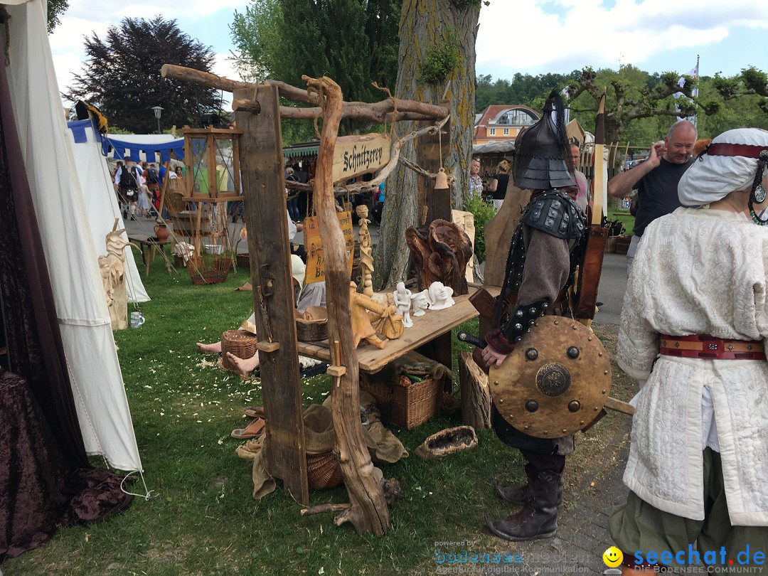 Mittelaltermarkt: Uhldingen am Bodensee, 25.05.2017