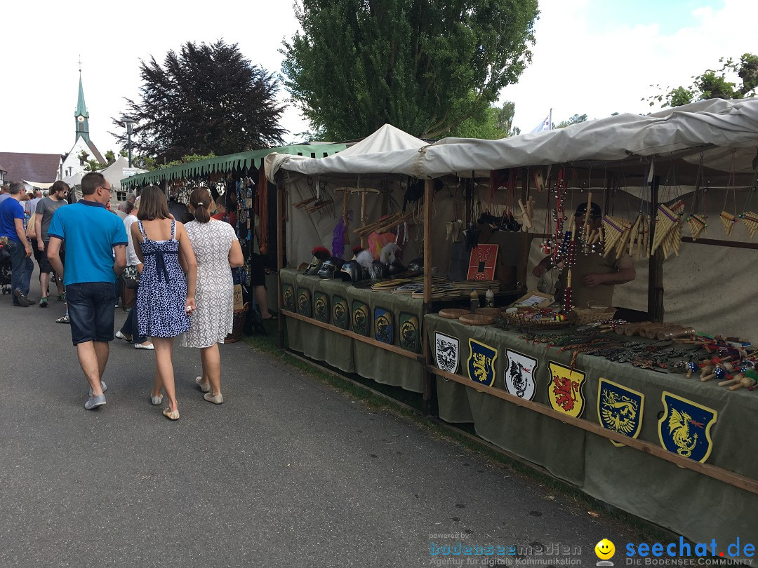 Mittelaltermarkt: Uhldingen am Bodensee, 25.05.2017