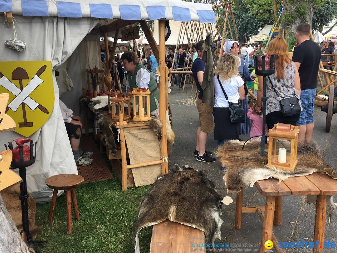 Mittelaltermarkt: Uhldingen am Bodensee, 25.05.2017