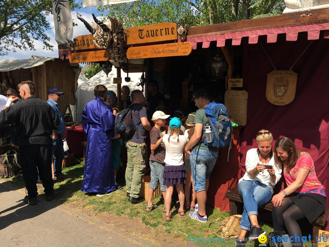 Mittelaltermarkt: Uhldingen am Bodensee, 25.05.2017