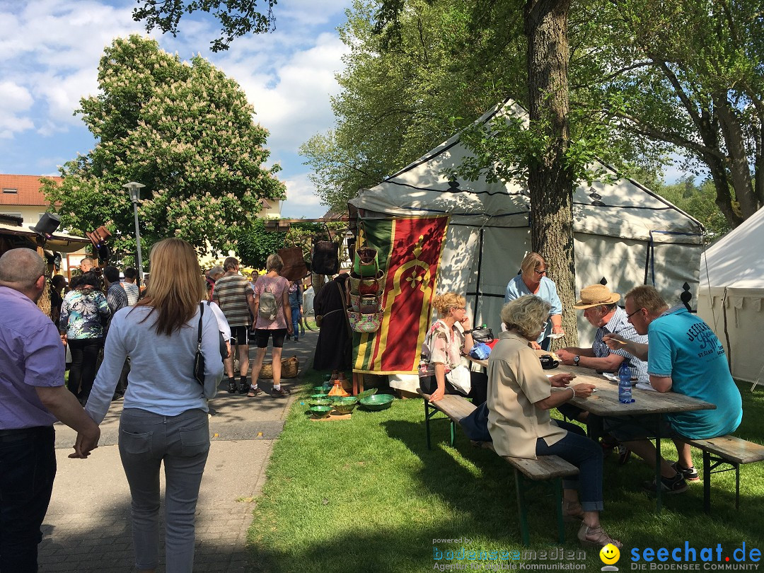 Mittelaltermarkt: Uhldingen am Bodensee, 25.05.2017