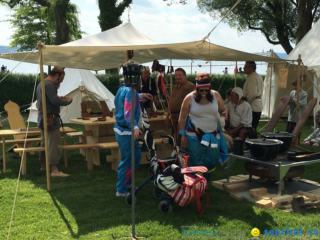 Mittelaltermarkt: Uhldingen am Bodensee, 25.05.2017