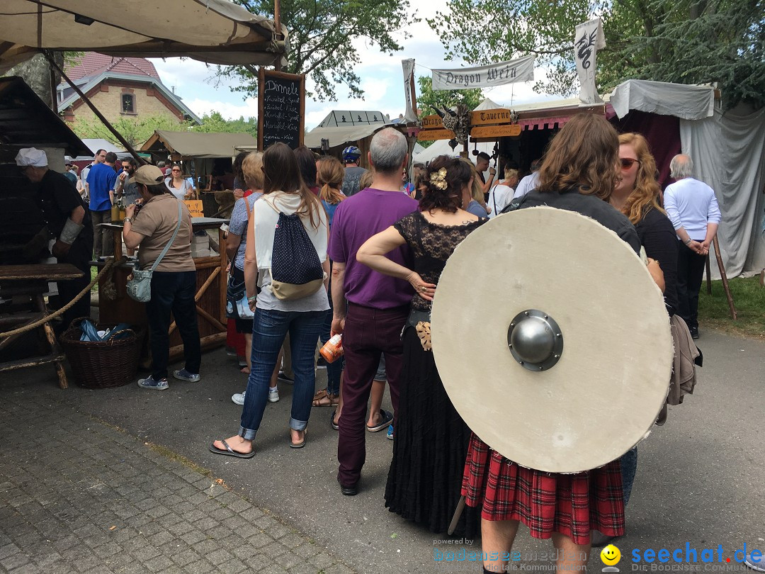 Mittelaltermarkt: Uhldingen am Bodensee, 25.05.2017