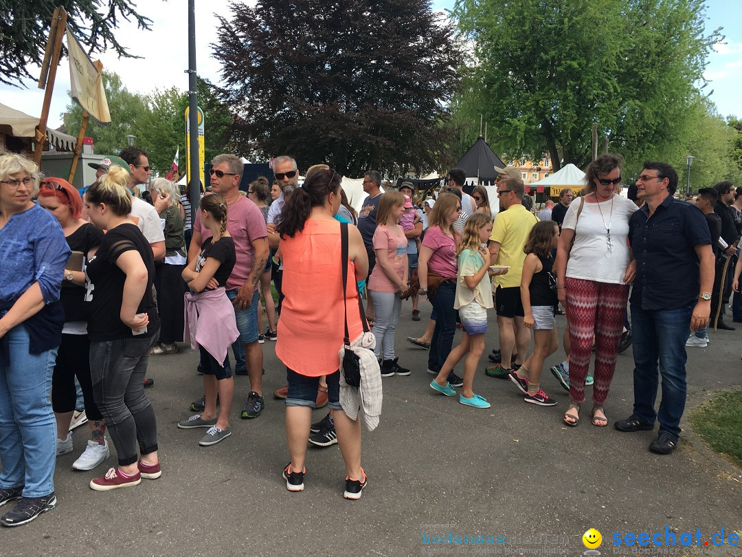 Mittelaltermarkt: Uhldingen am Bodensee, 25.05.2017