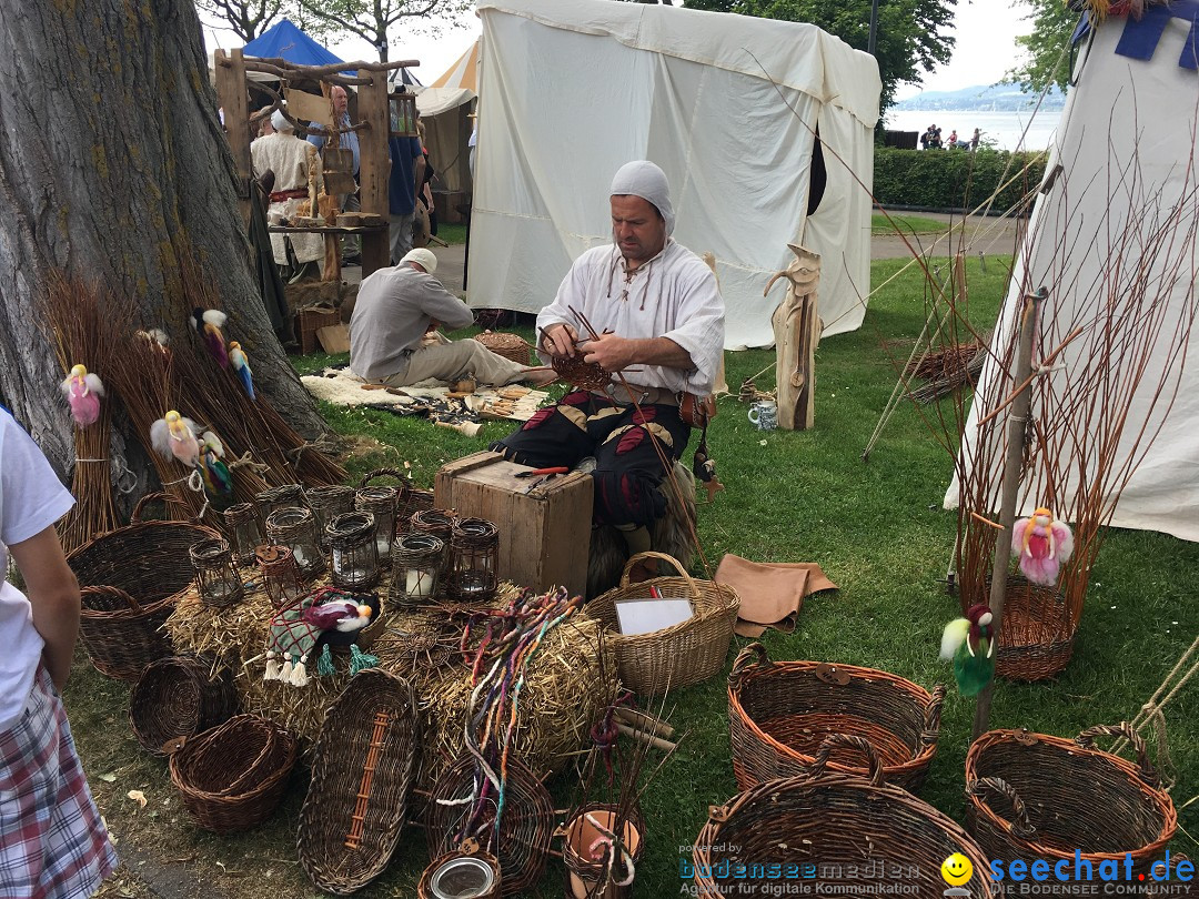 Mittelaltermarkt: Uhldingen am Bodensee, 25.05.2017