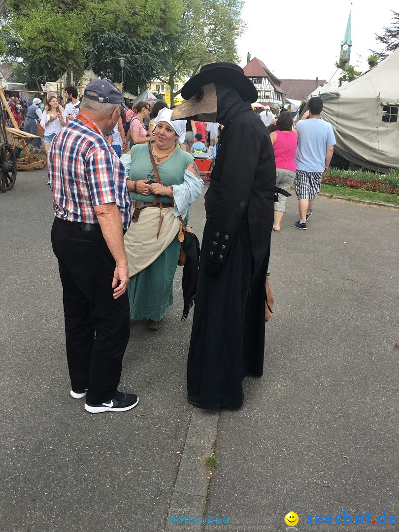 Mittelaltermarkt: Uhldingen am Bodensee, 25.05.2017