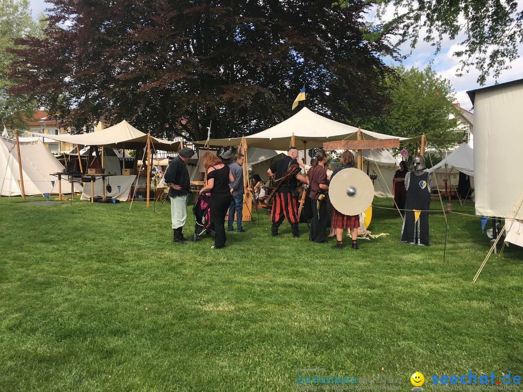 Mittelaltermarkt: Uhldingen am Bodensee, 25.05.2017