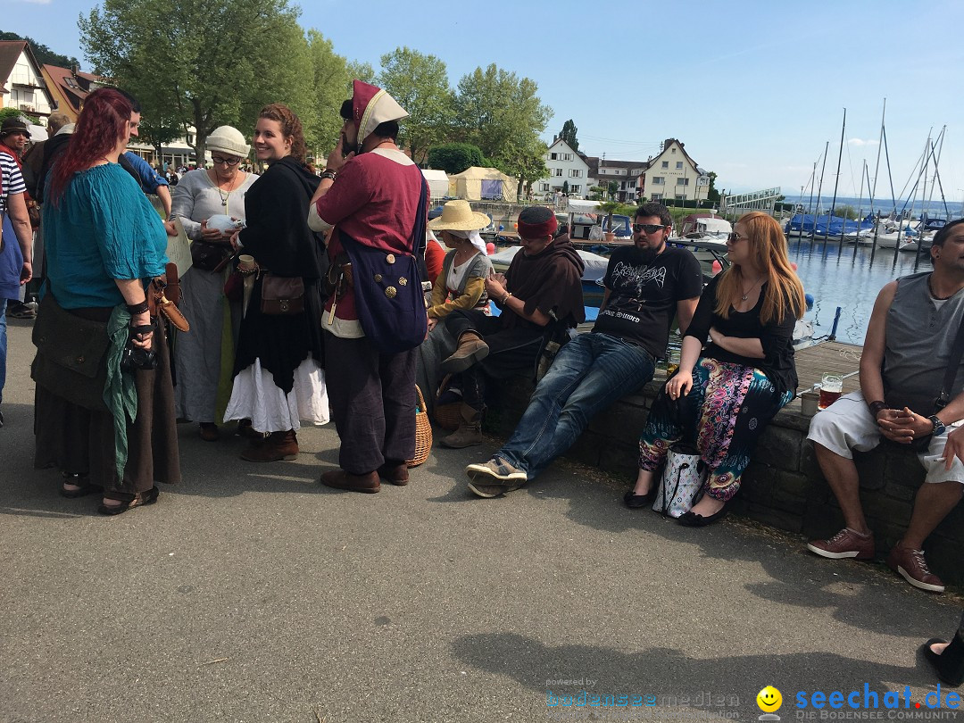 Mittelaltermarkt: Uhldingen am Bodensee, 25.05.2017