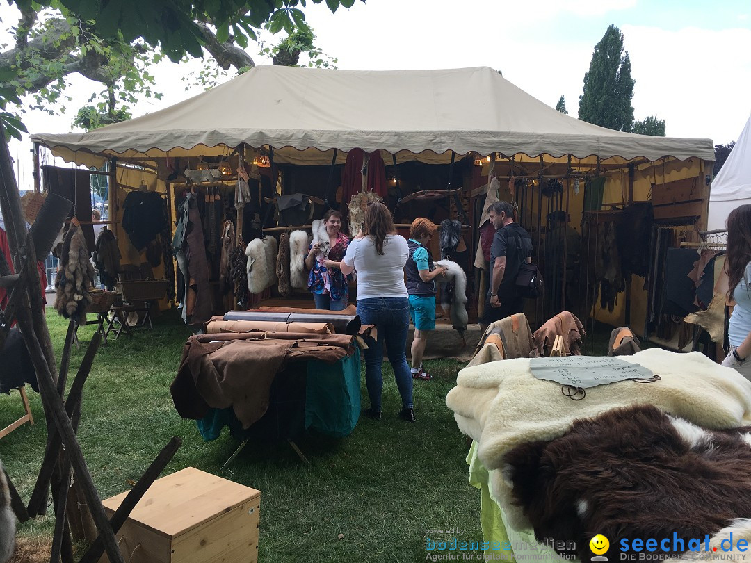 Mittelaltermarkt: Uhldingen am Bodensee, 25.05.2017