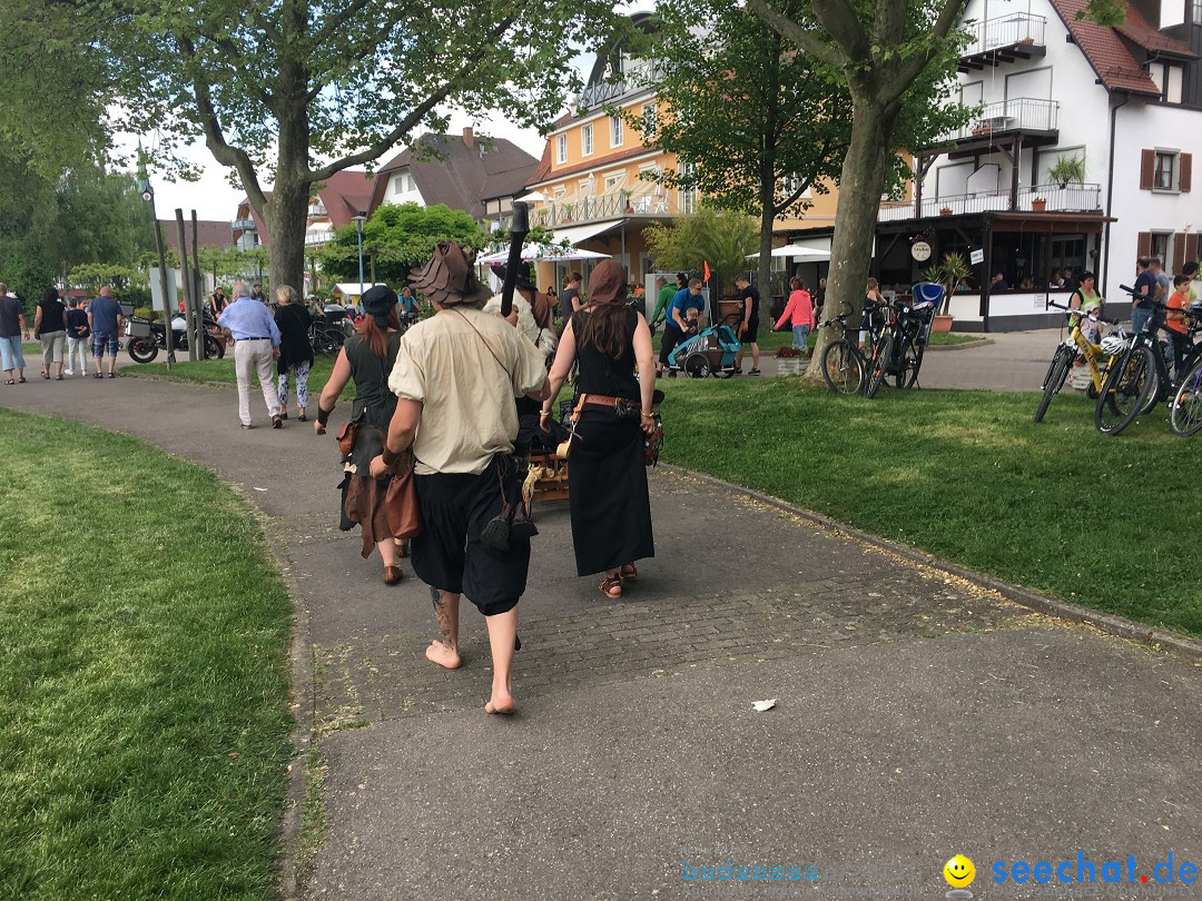 Mittelaltermarkt: Uhldingen am Bodensee, 25.05.2017