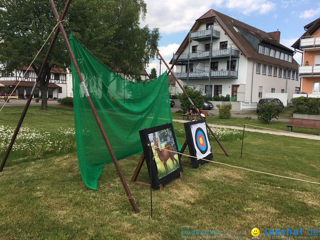 Mittelaltermarkt: Uhldingen am Bodensee, 25.05.2017