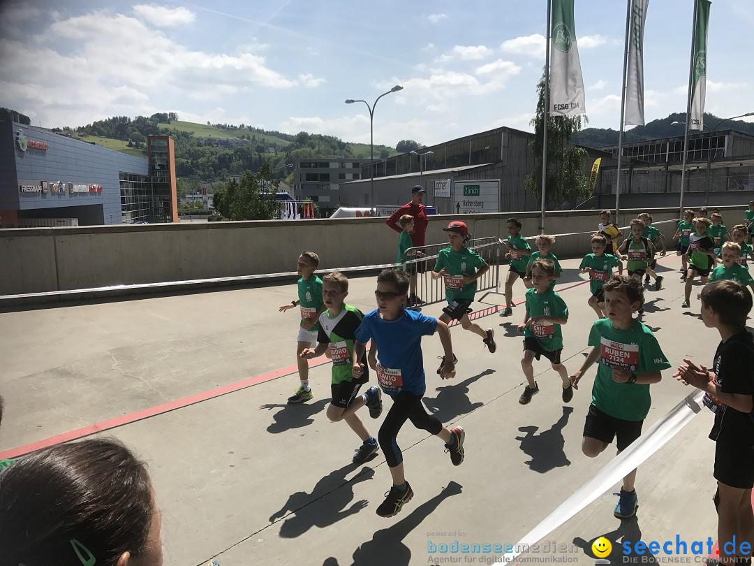 Auffahrtslauf: St. Gallen am Bodensee, 25.05.2017