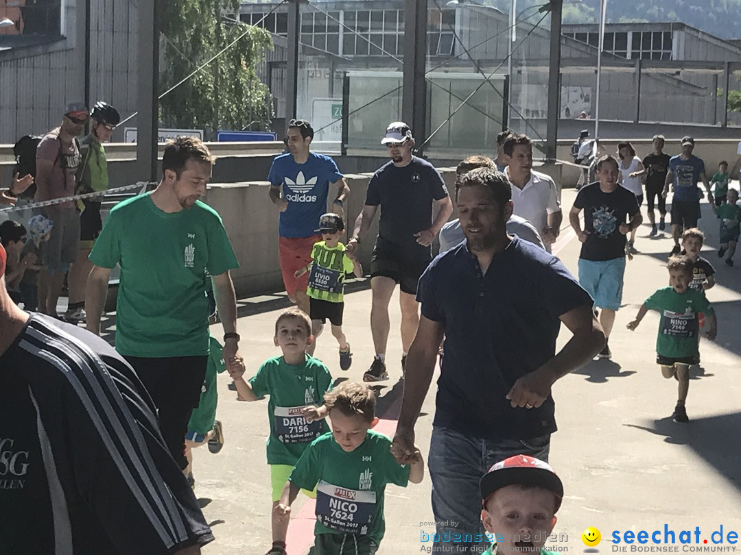 Auffahrtslauf: St. Gallen am Bodensee, 25.05.2017