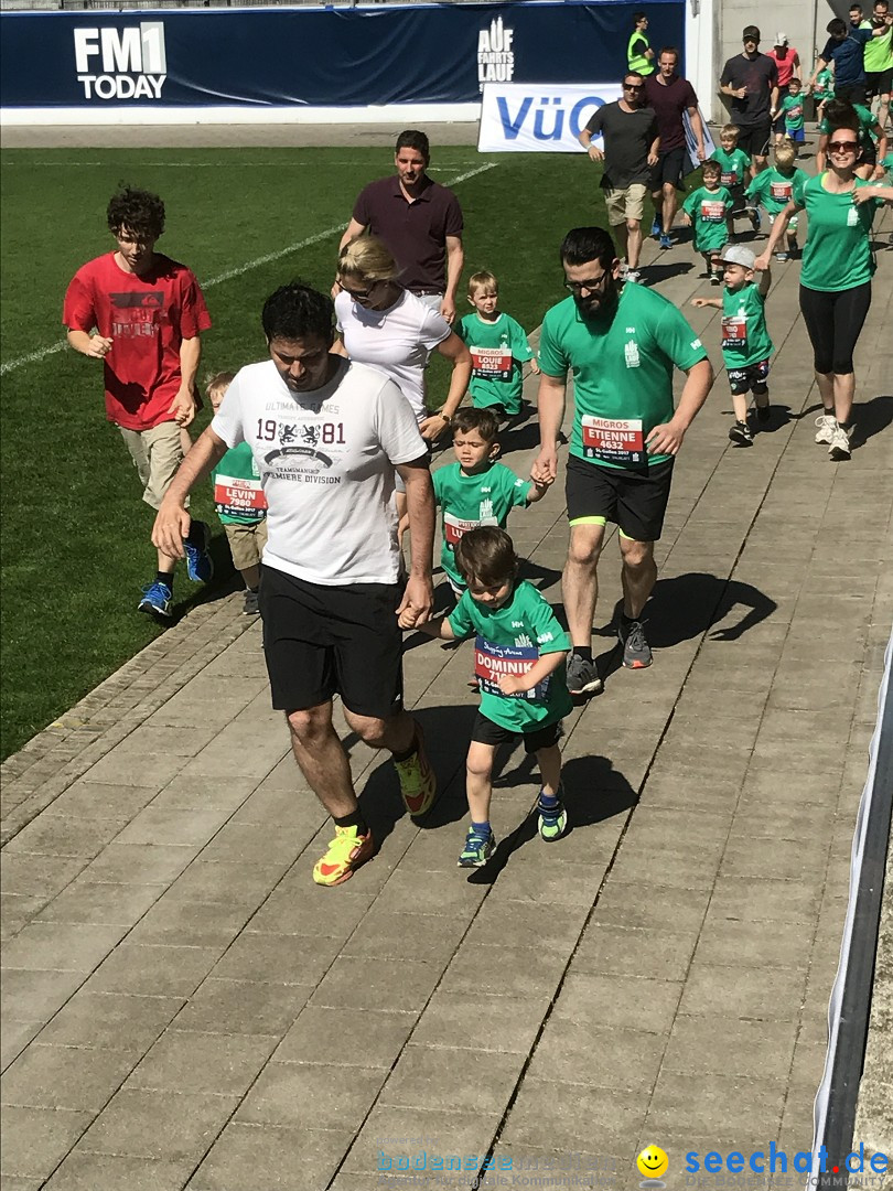 Auffahrtslauf: St. Gallen am Bodensee, 25.05.2017