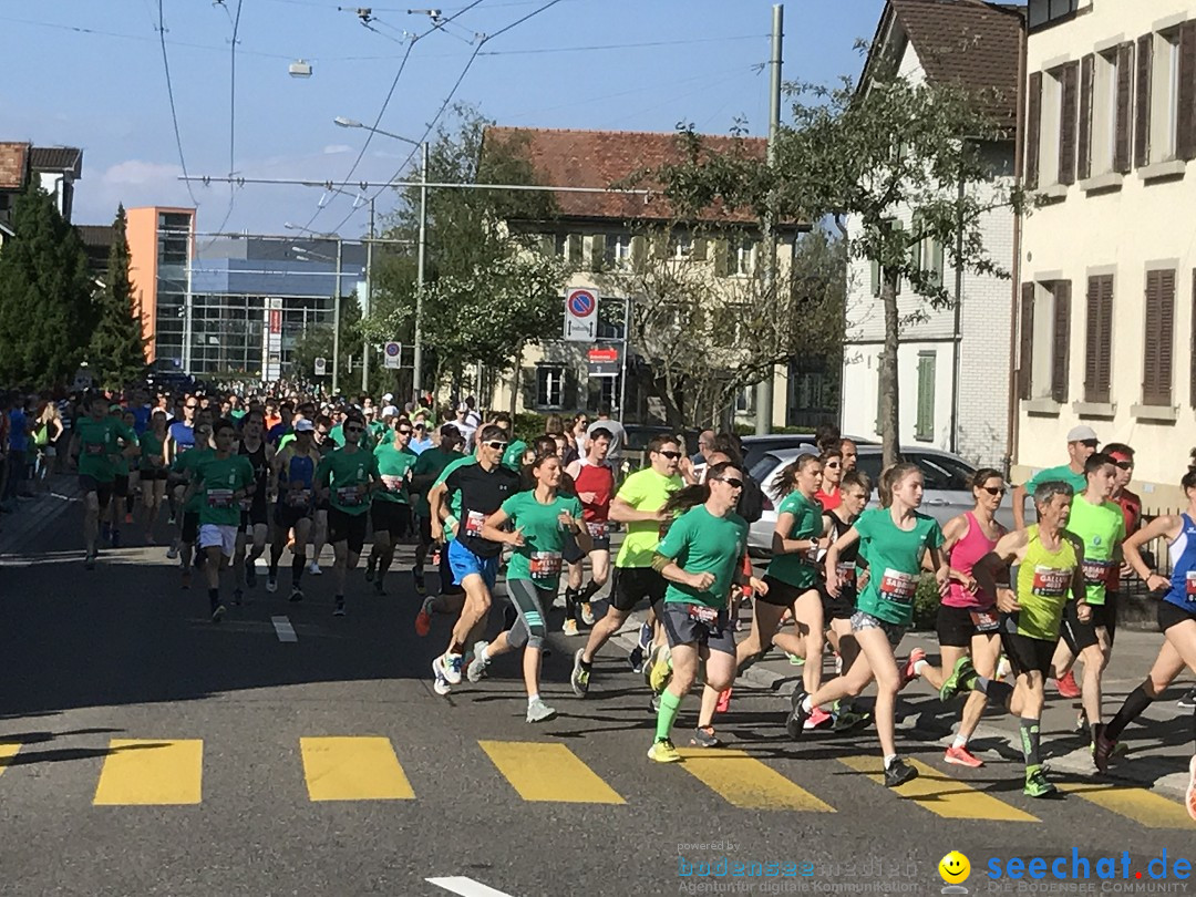 Auffahrtslauf: St. Gallen am Bodensee, 25.05.2017