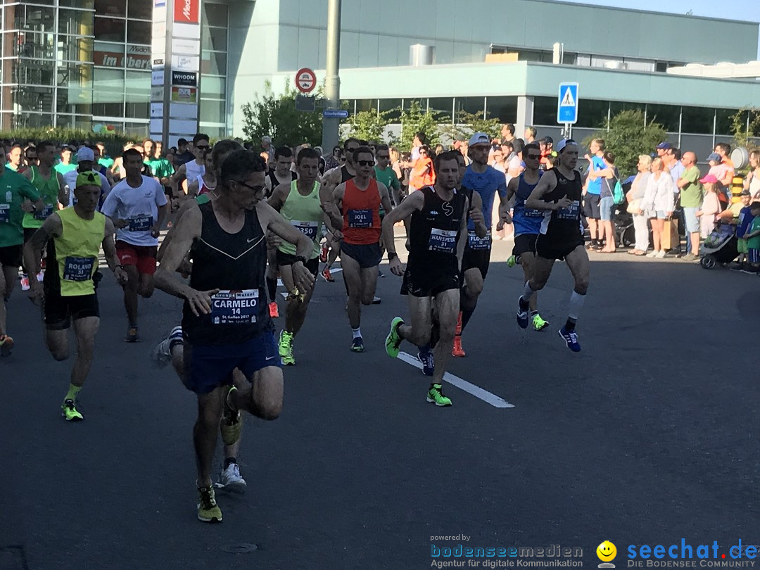 Auffahrtslauf: St. Gallen am Bodensee, 25.05.2017