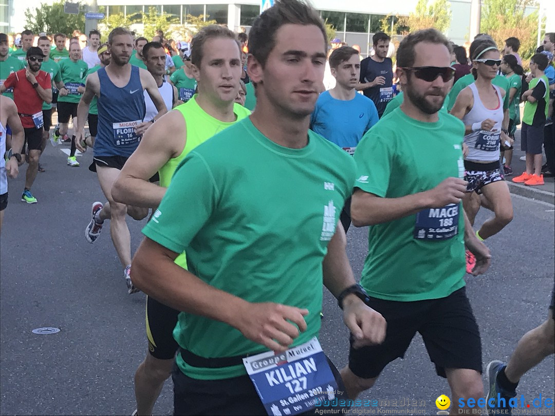 Auffahrtslauf: St. Gallen am Bodensee, 25.05.2017