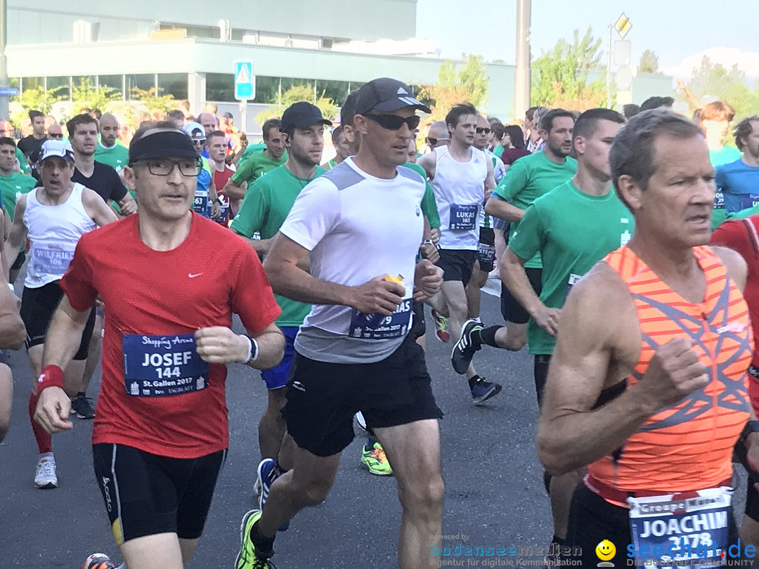 Auffahrtslauf: St. Gallen am Bodensee, 25.05.2017