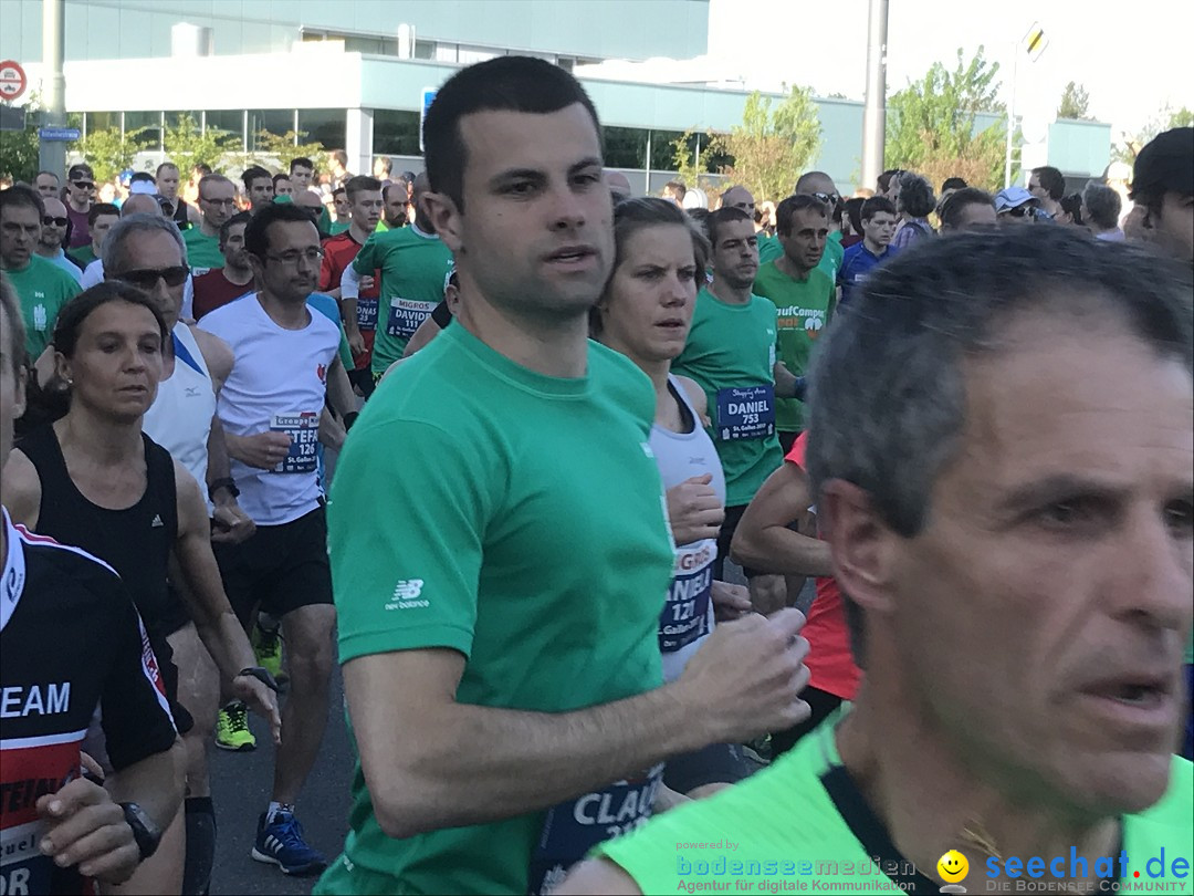 Auffahrtslauf: St. Gallen am Bodensee, 25.05.2017