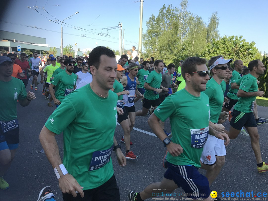 Auffahrtslauf: St. Gallen am Bodensee, 25.05.2017