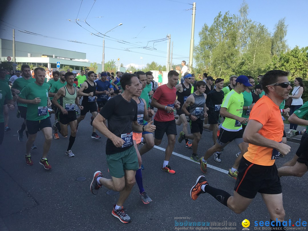 Auffahrtslauf: St. Gallen am Bodensee, 25.05.2017