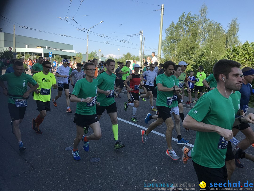 Auffahrtslauf: St. Gallen am Bodensee, 25.05.2017