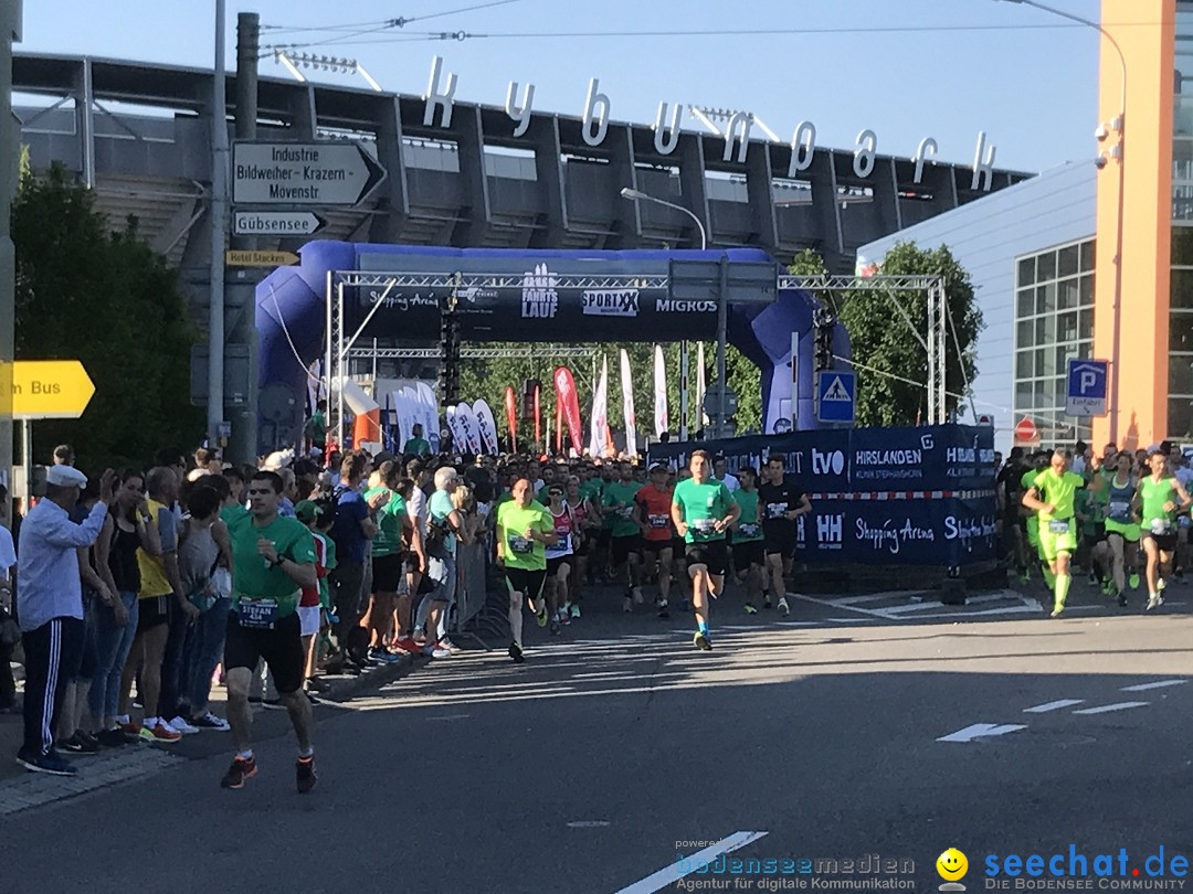 Auffahrtslauf: St. Gallen am Bodensee, 25.05.2017