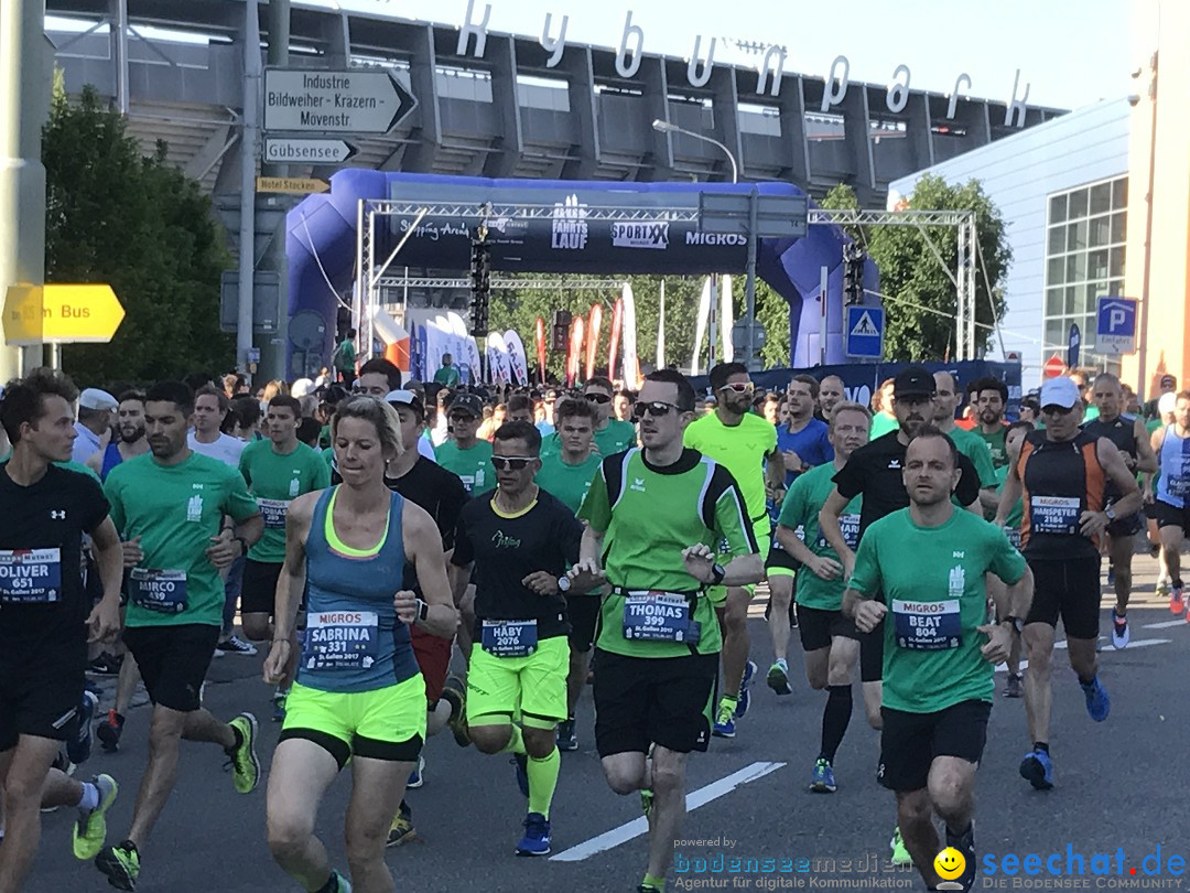 Auffahrtslauf: St. Gallen am Bodensee, 25.05.2017