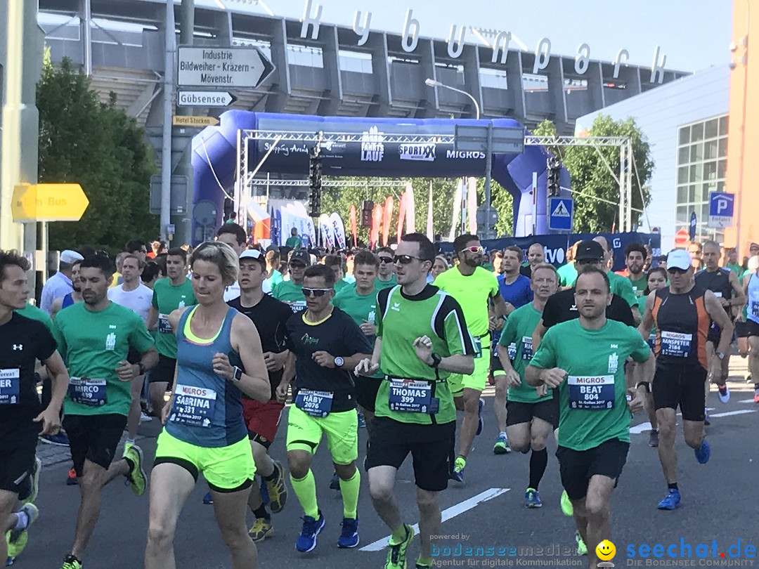 Auffahrtslauf: St. Gallen am Bodensee, 25.05.2017