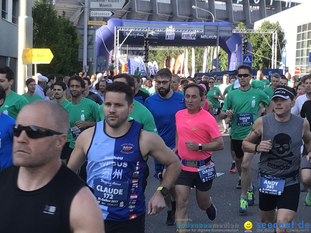 Auffahrtslauf: St. Gallen am Bodensee, 25.05.2017