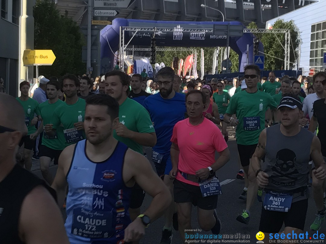 Auffahrtslauf: St. Gallen am Bodensee, 25.05.2017