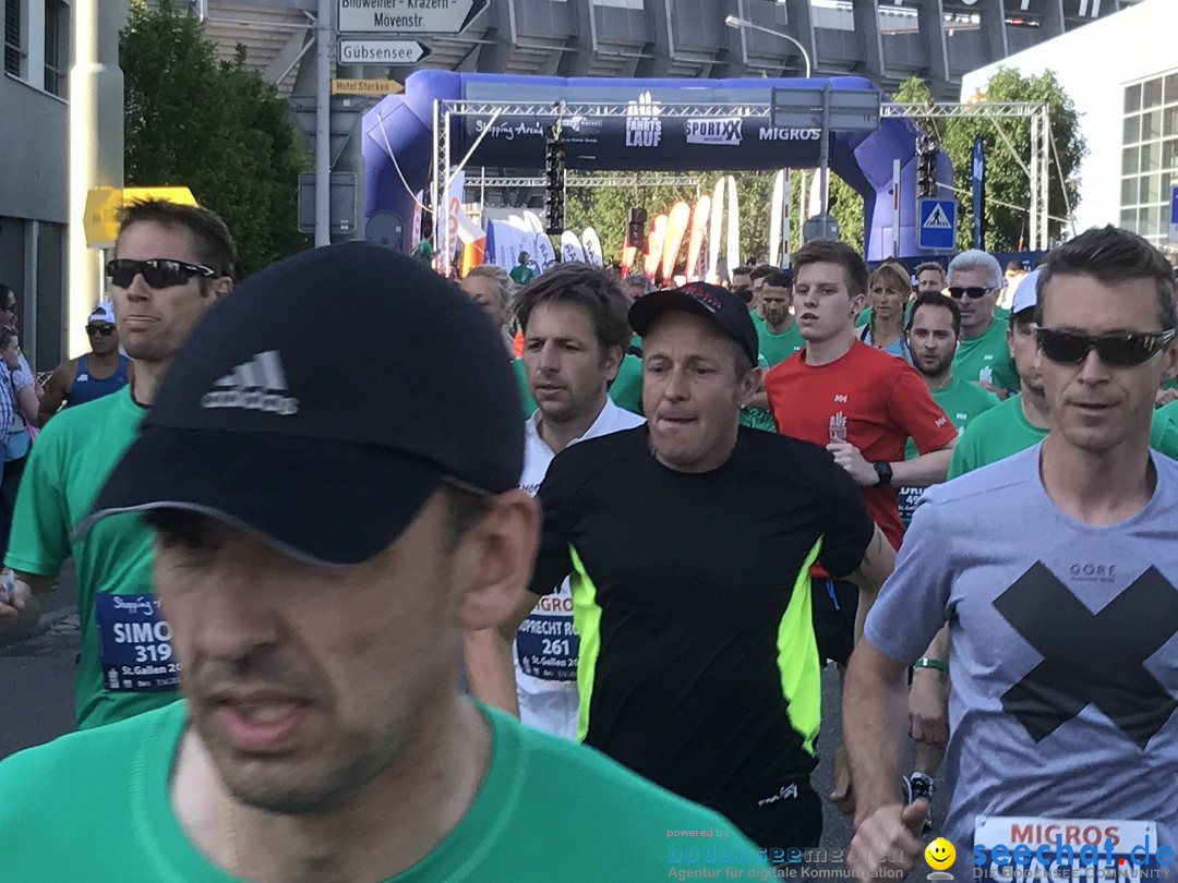 Auffahrtslauf: St. Gallen am Bodensee, 25.05.2017