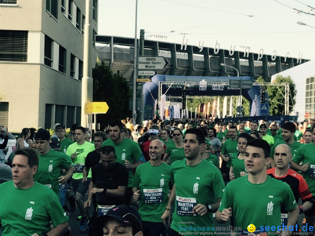 Auffahrtslauf: St. Gallen am Bodensee, 25.05.2017