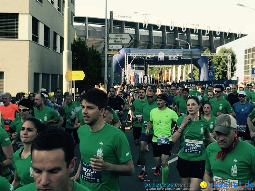 Auffahrtslauf: St. Gallen am Bodensee, 25.05.2017