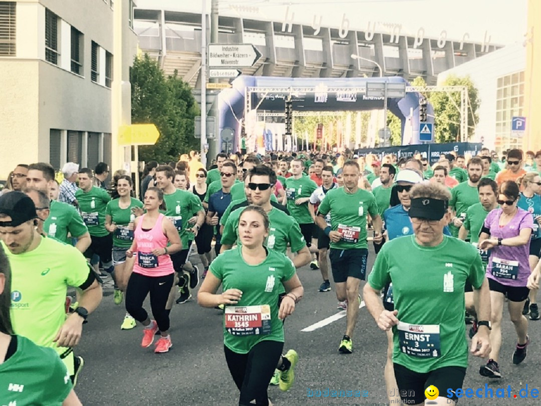 Auffahrtslauf: St. Gallen am Bodensee, 25.05.2017