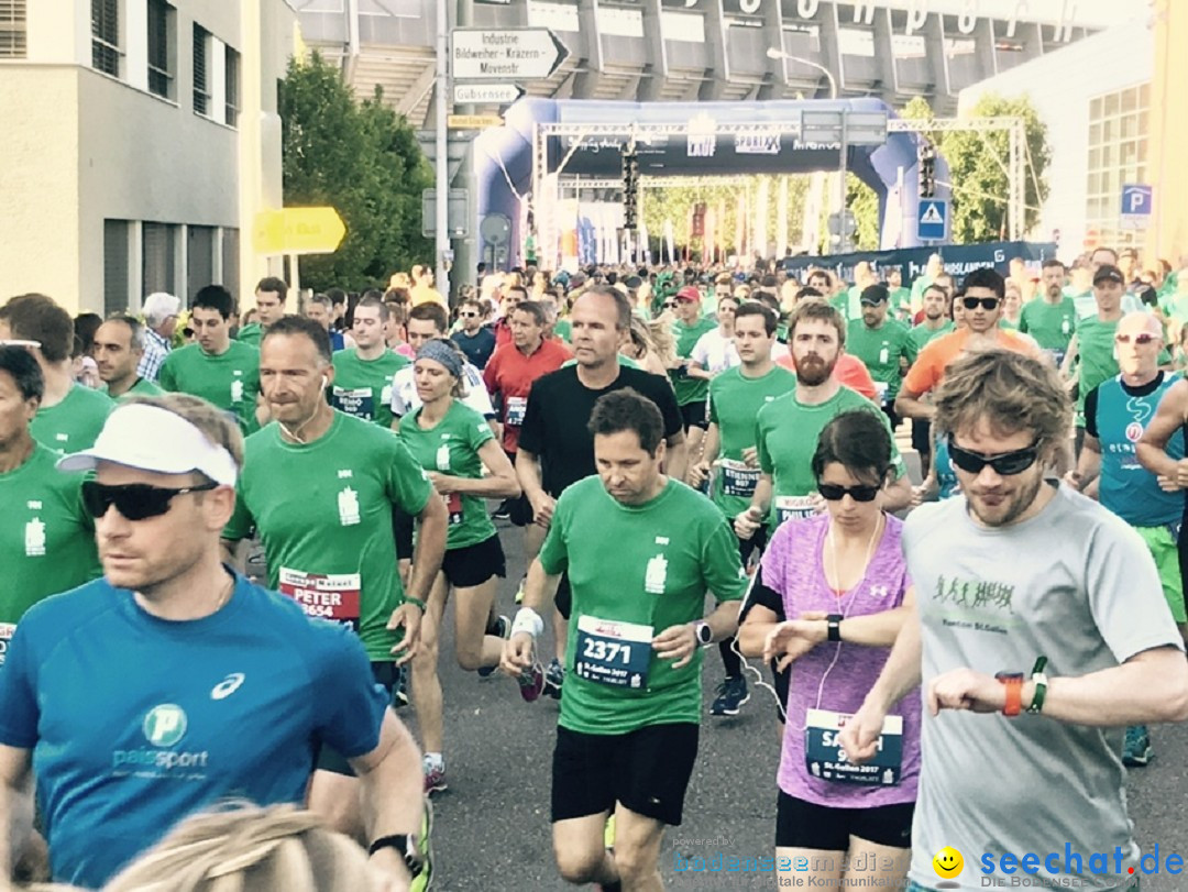 Auffahrtslauf: St. Gallen am Bodensee, 25.05.2017