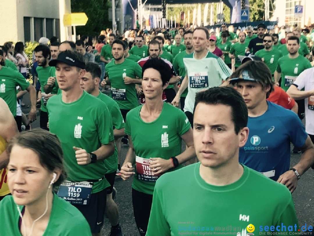 Auffahrtslauf: St. Gallen am Bodensee, 25.05.2017