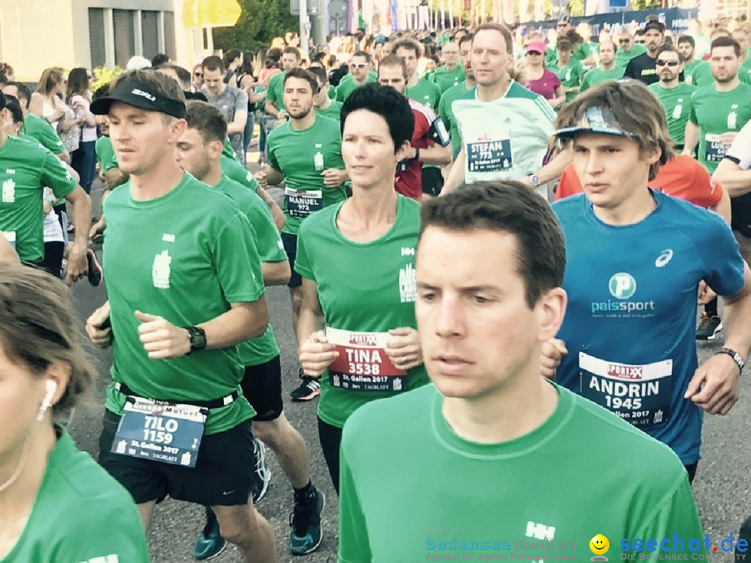 Auffahrtslauf: St. Gallen am Bodensee, 25.05.2017