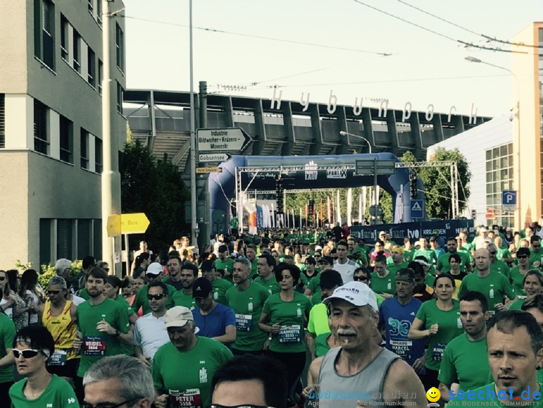 Auffahrtslauf: St. Gallen am Bodensee, 25.05.2017