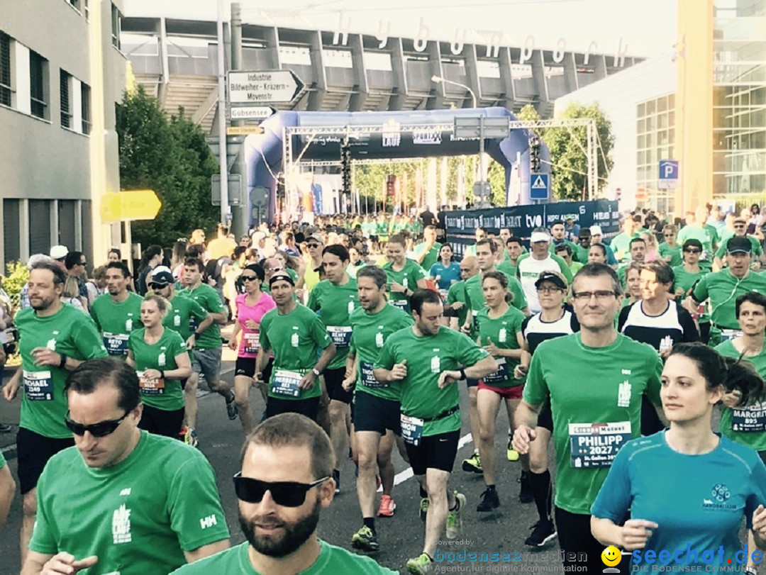 Auffahrtslauf: St. Gallen am Bodensee, 25.05.2017