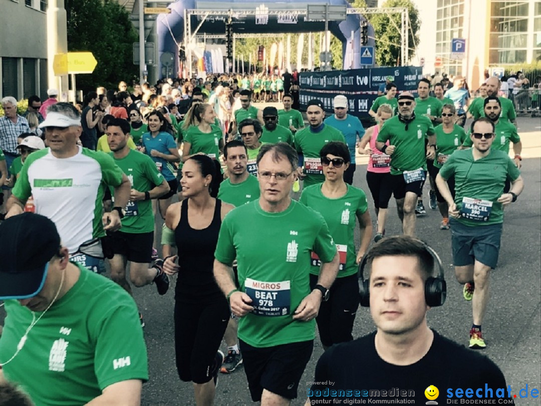 Auffahrtslauf: St. Gallen am Bodensee, 25.05.2017